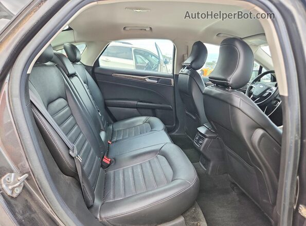 3FA6P0HD2GR104261 2016 FORD FUSION Gray Հետևի նստատեղերի տեսք