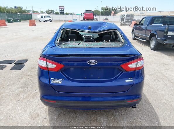 3FA6P0HD2GR165707 2016 FORD FUSION Blue 