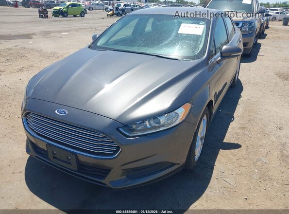 3FA6P0HD2GR227297 2016 FORD FUSION Gray 