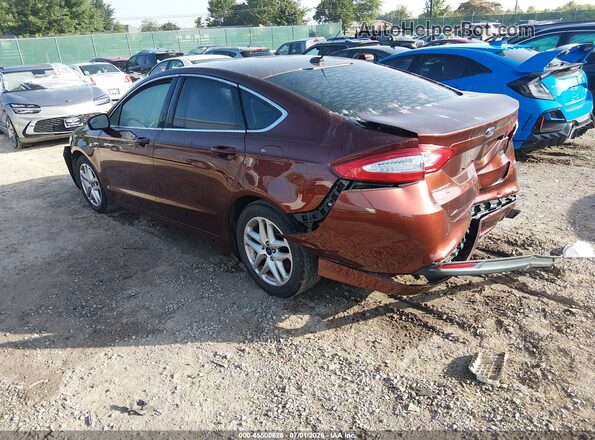 3FA6P0HD2GR231978 2016 FORD FUSION Maroon Rear left