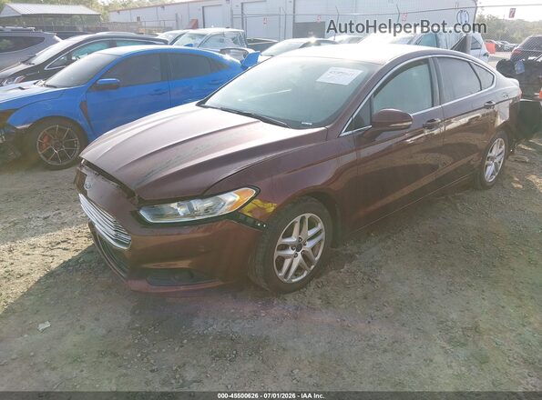 3FA6P0HD2GR231978 2016 FORD FUSION Maroon Front left