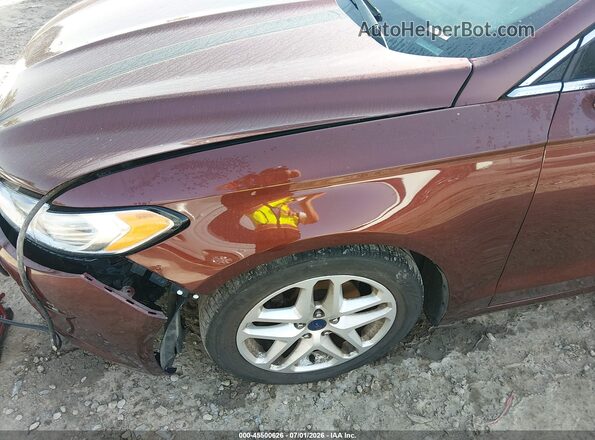 3FA6P0HD2GR231978 2016 FORD FUSION Maroon 