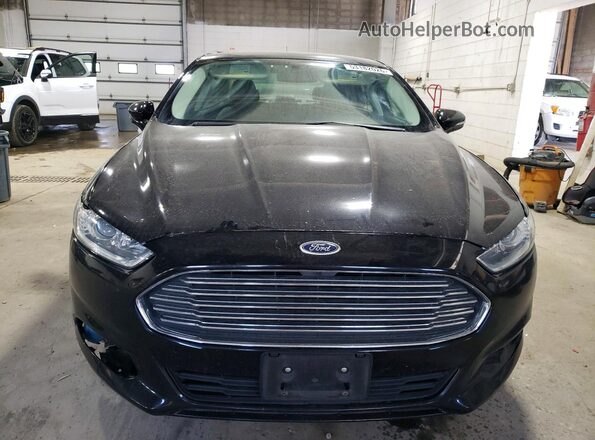 3FA6P0HD2GR281179 2016 FORD FUSION Черный Вид спереди