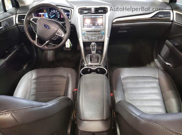 3FA6P0HD2GR281179 2016 FORD FUSION Черный Вид панели приборов