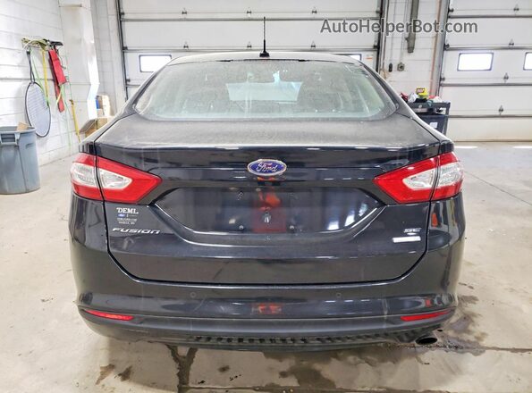 3FA6P0HD2GR281179 2016 FORD FUSION Черный Вид сзади