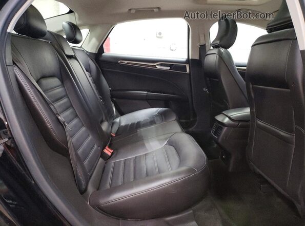 3FA6P0HD2GR281179 2016 FORD FUSION Черный Вид задних сидений