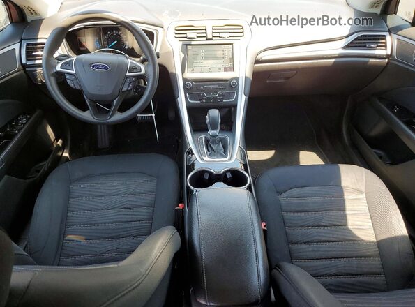 3FA6P0HD2GR282798 2016 FORD FUSION Red Vista del salpicadero