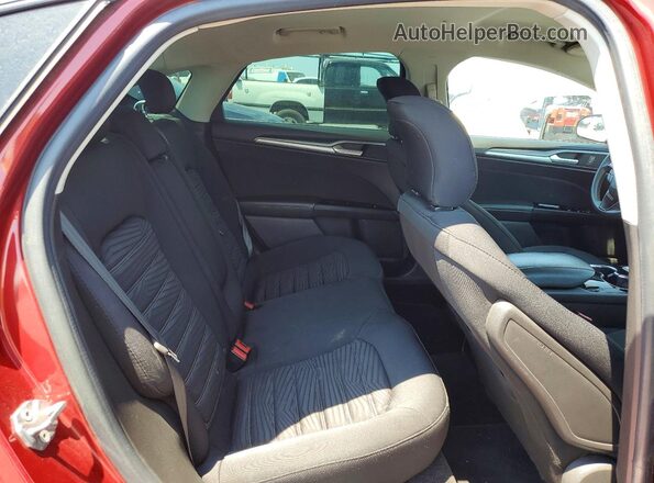3FA6P0HD2GR282798 2016 FORD FUSION Red Vista de los asientos traseros