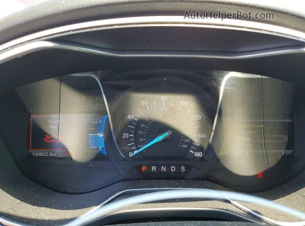 3FA6P0HD2GR282798 2016 FORD FUSION Red Vista del cuadro de instrumentos