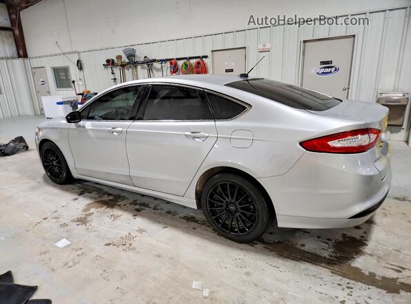3FA6P0HD2GR302774 2016 FORD FUSION Silver Trasero izquierdo
