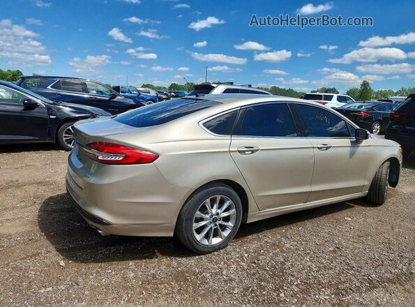 3FA6P0HD2HR245977 2017 FORD FUSION Tan 