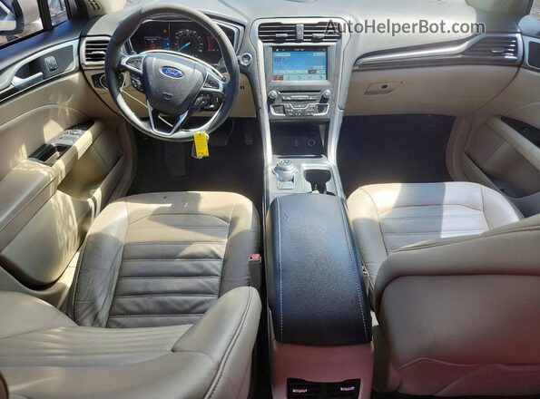 3FA6P0HD2HR245977 2017 FORD FUSION Tan 