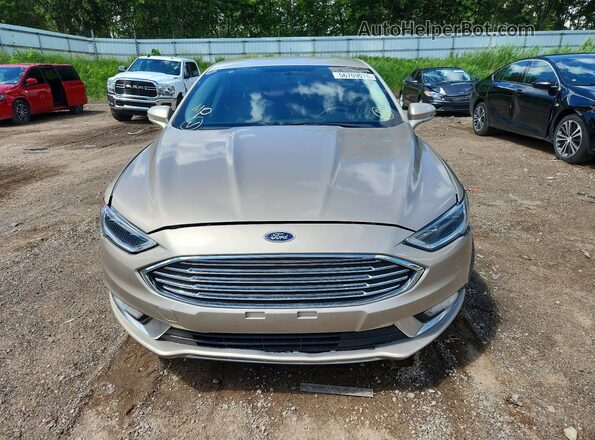 3FA6P0HD2HR245977 2017 FORD FUSION Tan 