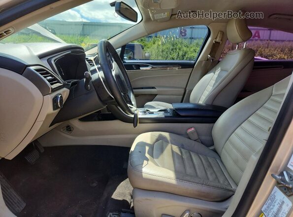 3FA6P0HD2HR245977 2017 FORD FUSION Tan 