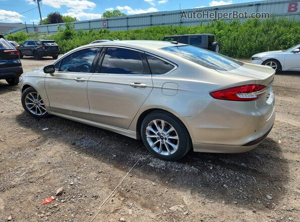 3FA6P0HD2HR245977 2017 FORD FUSION Tan 