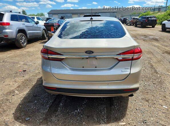 3FA6P0HD2HR245977 2017 FORD FUSION Tan 