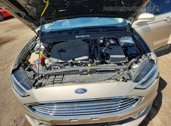 3FA6P0HD2HR245977 2017 FORD FUSION Tan 
