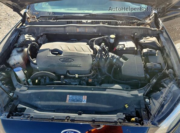 3FA6P0HD2HR272211 2017 FORD FUSION Black Вид задньої частини салону