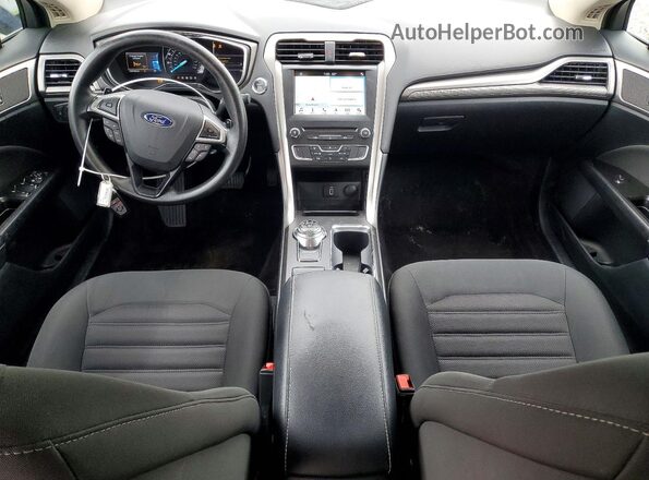 3FA6P0HD2HR293589 2017 FORD FUSION White Dashboard view