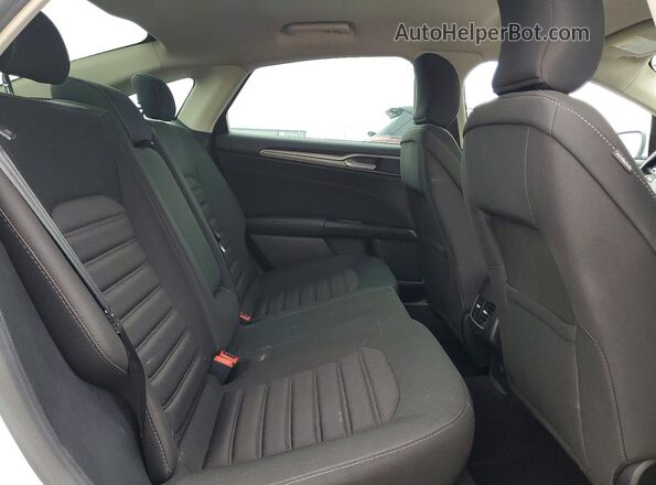 3FA6P0HD2HR293589 2017 FORD FUSION White Rear seats view