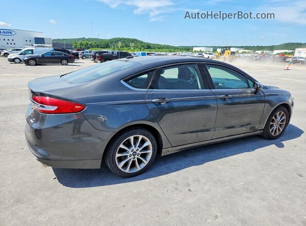 3FA6P0HD2HR305546 2017 FORD FUSION Black Задня права чверть