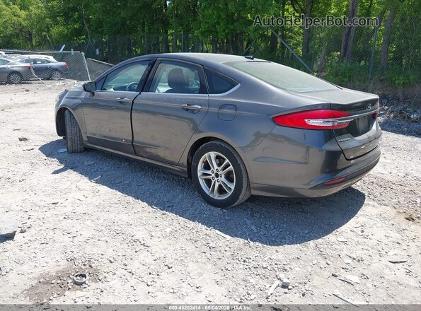 3FA6P0HD2JR159963 2018 FORD FUSION Gray Tył lewy