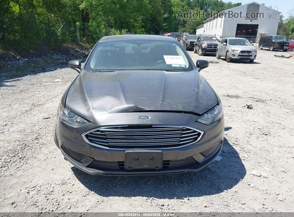 3FA6P0HD2JR159963 2018 FORD FUSION Gray Widok zestawu wskaźników