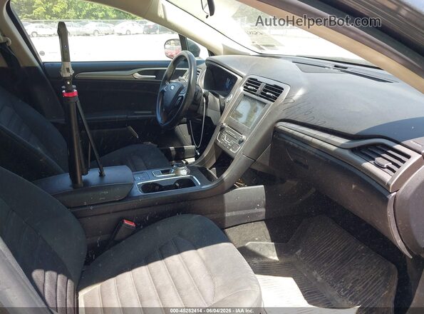 3FA6P0HD2JR159963 2018 FORD FUSION Gray Widok wnętrza z przodu