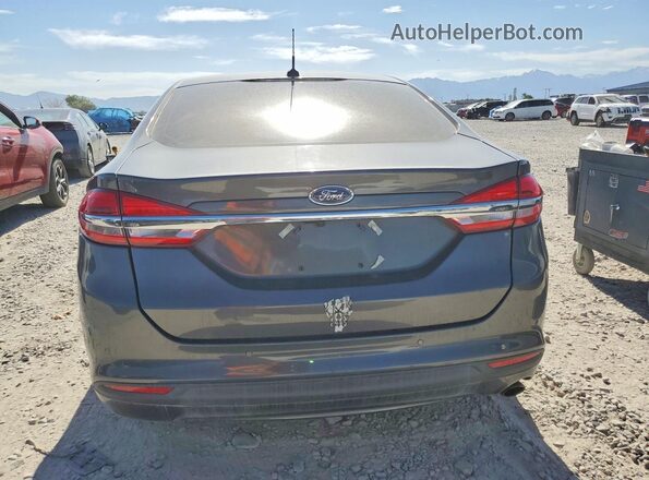 3FA6P0HD2JR162703 2018 FORD FUSION Gray 