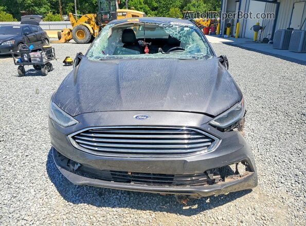 3FA6P0HD2JR211091 2018 FORD FUSION Charcoal Դիմացի տեսք
