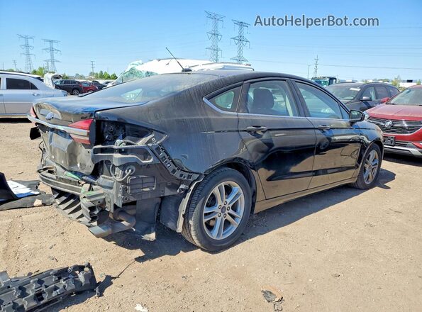 3FA6P0HD2JR228196 2018 FORD FUSION Black 