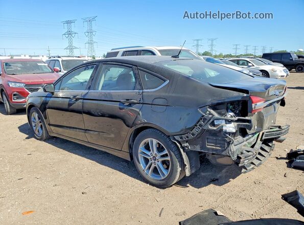 3FA6P0HD2JR228196 2018 FORD FUSION Black 