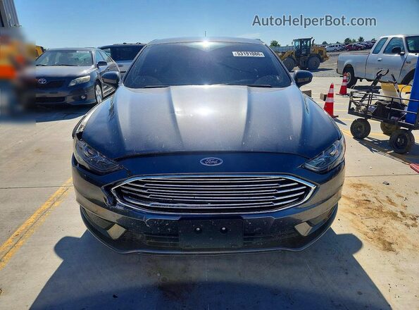 3FA6P0HD2JR255818 2018 FORD FUSION Gray Front view