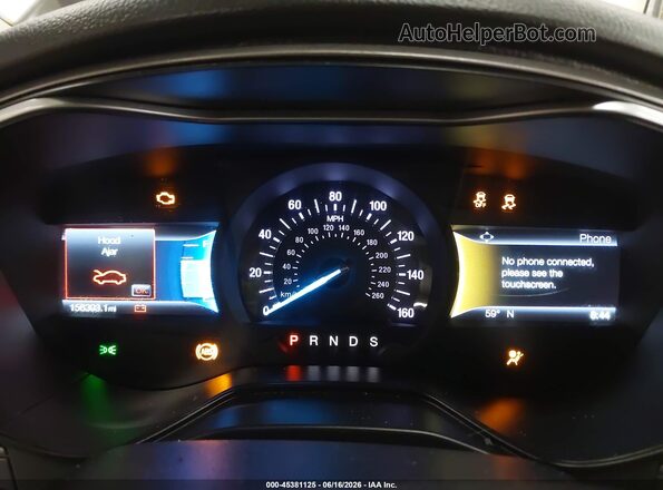 3FA6P0HD2KR102633 2019 FORD FUSION Dark Blue უკანა სავარძლების ხედი