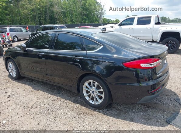 3FA6P0HD2KR159771 2019 FORD FUSION Black Tył lewy
