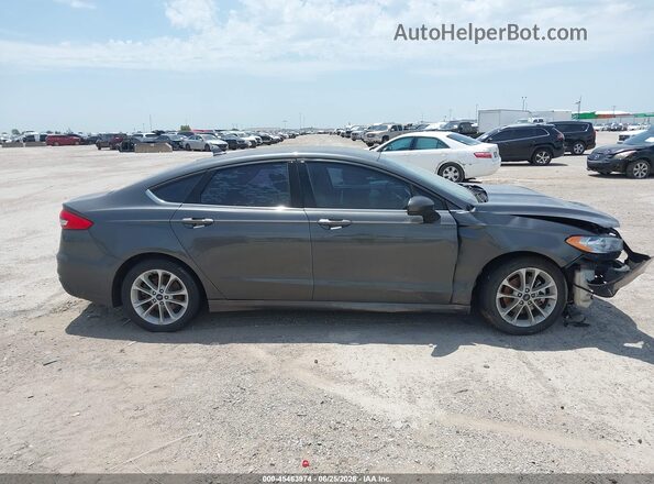 3FA6P0HD2KR171144 2019 FORD FUSION Gray Rear interior view