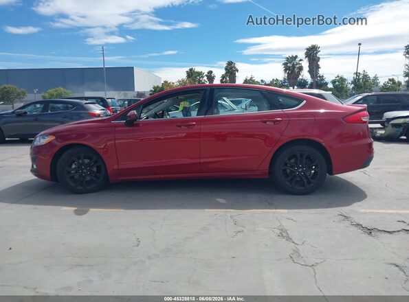 3FA6P0HD2KR177865 2019 FORD FUSION Красный 