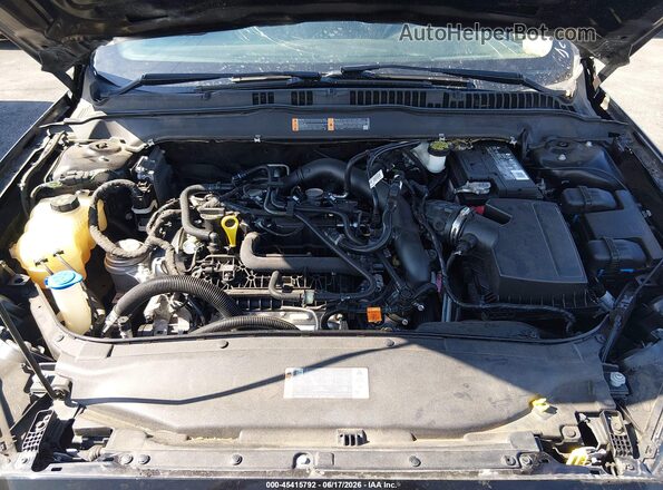 3FA6P0HD2KR252077 2019 FORD FUSION Black უკანა ხედი