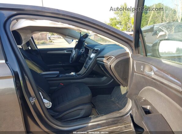 3FA6P0HD2LR109941 2020 FORD FUSION Gray წინა სალონის ხედი