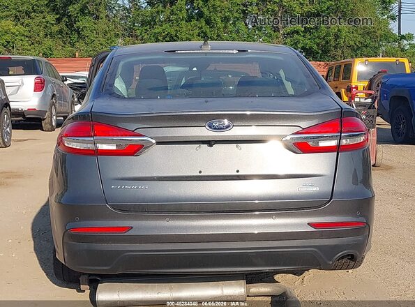 3FA6P0HD2LR109941 2020 FORD FUSION Gray 