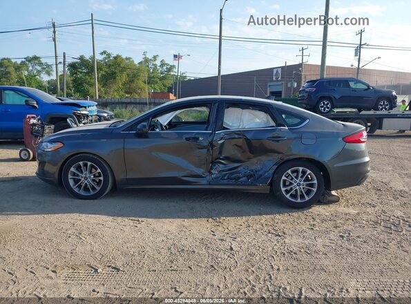 3FA6P0HD2LR109941 2020 FORD FUSION Gray 