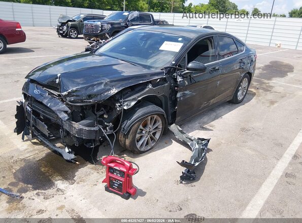 3FA6P0HD2LR150487 2020 FORD FUSION Black წინა ხედი