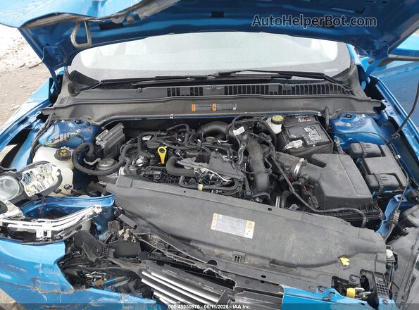 3FA6P0HD2LR162784 2020 FORD FUSION Blue Rear view
