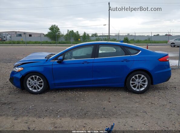 3FA6P0HD2LR162784 2020 FORD FUSION Blue 360 interior view