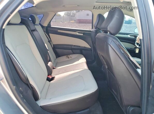3FA6P0HD2LR165068 2020 FORD FUSION Silver Rear seats view