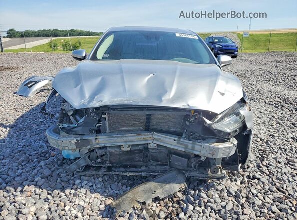 3FA6P0HD2LR165068 2020 FORD FUSION Silver Front view