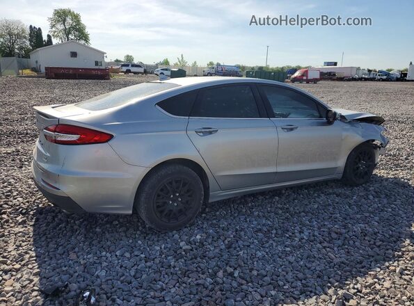 3FA6P0HD2LR165068 2020 FORD FUSION Silver Rear right