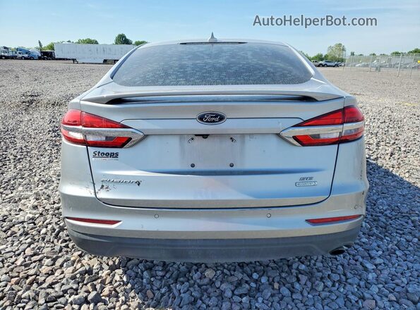 3FA6P0HD2LR165068 2020 FORD FUSION Silver Rear view