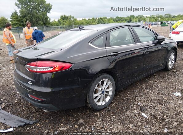 3FA6P0HD2LR191685 2020 FORD FUSION Black Հետևի աջ