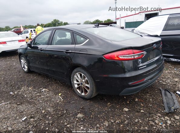 3FA6P0HD2LR191685 2020 FORD FUSION Black Հետևի ձախ